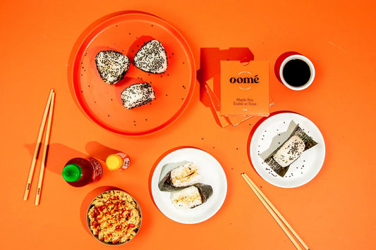 Smoked Maple Soy Tofu Onigiri