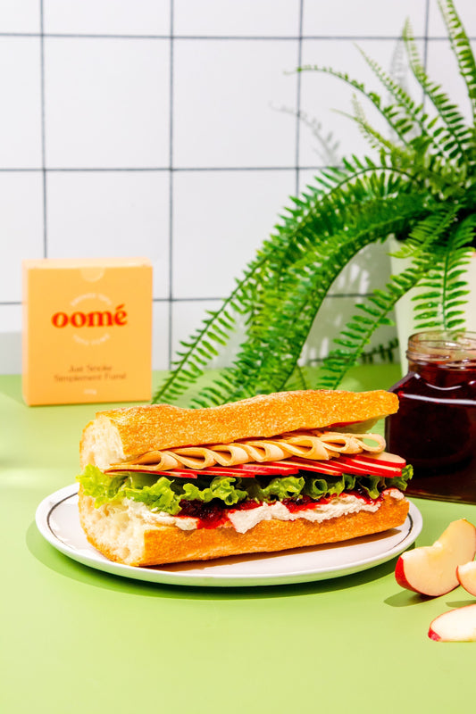 oomé tofu deli sandwich