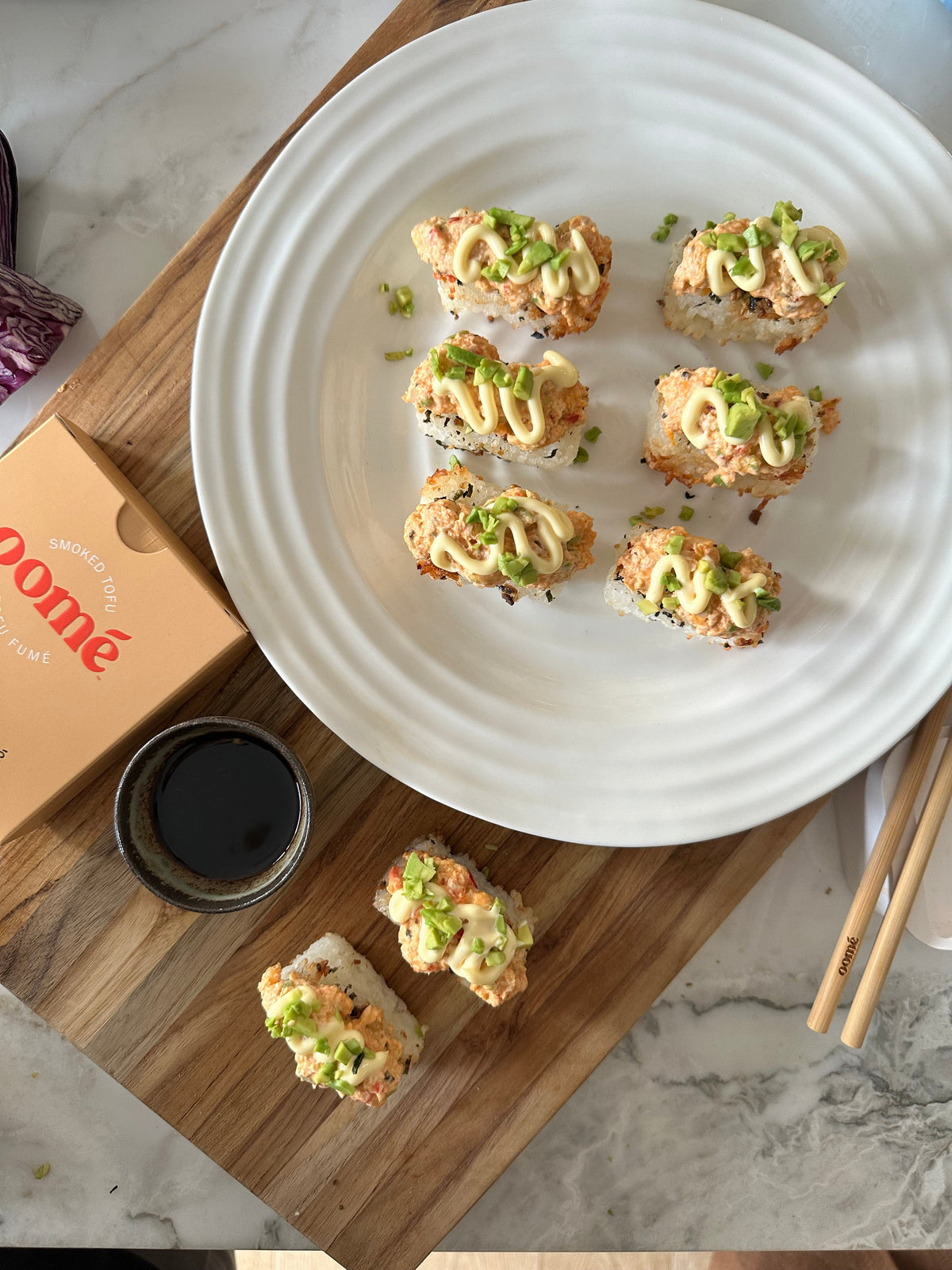 “NOBU” Spicy Tofu Crispy Rice – oomé